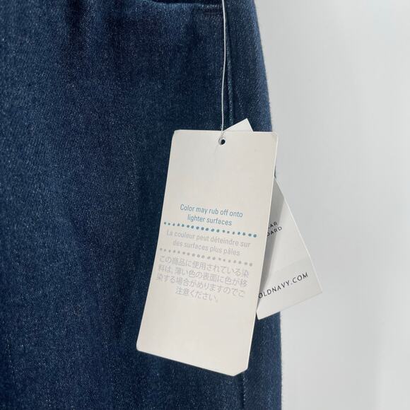 OLD NAVY Trouser Jeans SZ 2 Regular NWT Dark Wash Denim Stretch Business Casual - Picture 5 of 13